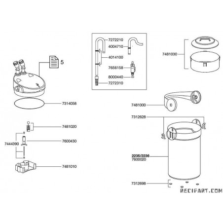 Turbina EHEIM 2235 2236