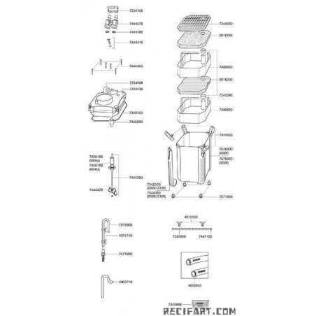 Turbina EHEIM 2026 2028 + 2126 2128