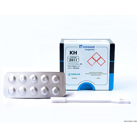 Exaqua Reagent set for determining KH alkalinity - Exaqua Water tests