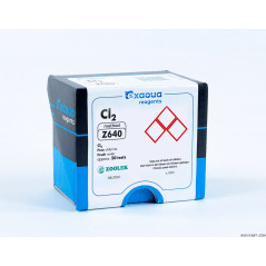 Exaqua Free chlorine Cl2 Z640 Water tests