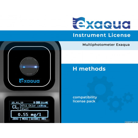 Exaqua H-Methoden Wassertest