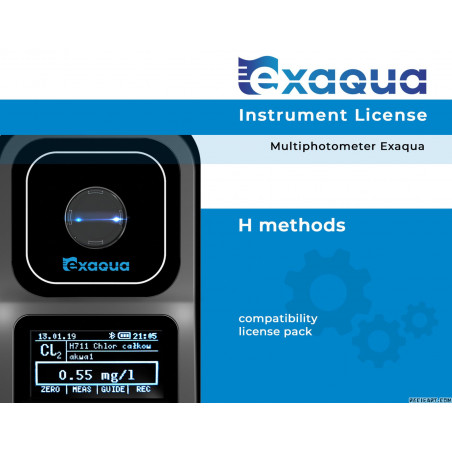 Exaqua H-methods Water tests
