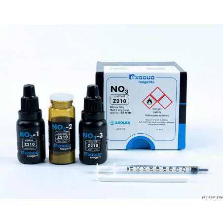 Exaqua Set de réactifs pour déterminer les nitrates NO3 Test de l'eau