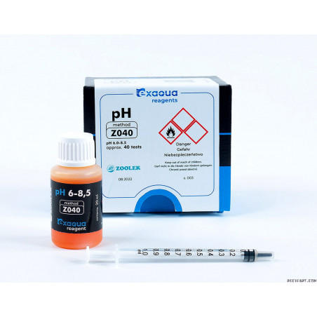 Exaqua Reagent set for measuring pH 6.0-8.5 Z040 - Exaqua Water tests