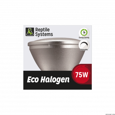 Reptile Systems Eco Halogen spot infrarouge 75w Eclairage