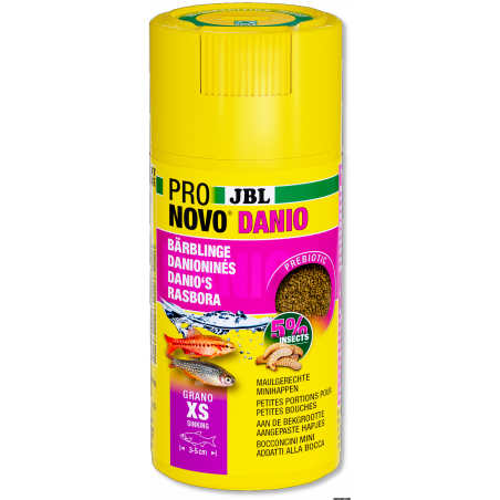 JBL JBL PRONOVO DANIO GRANO XS 100ml CLICK + Food