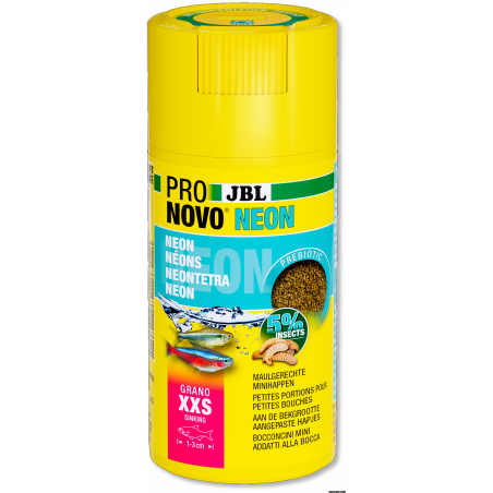 JBL JBL PRONOVO NEON GRANO XXS 100ml CLICK + Nourriture