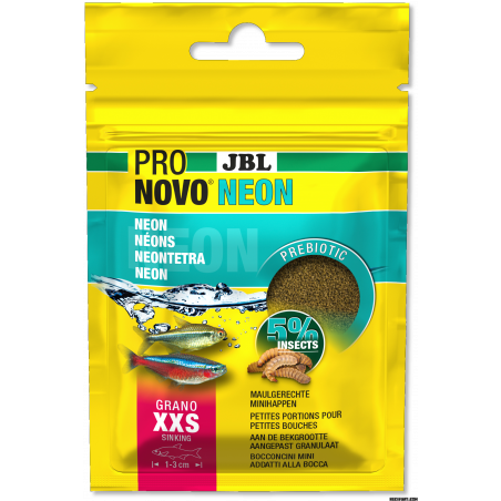 JBL JBL PRONOVO NEON GRANO XXS 20ml + Food