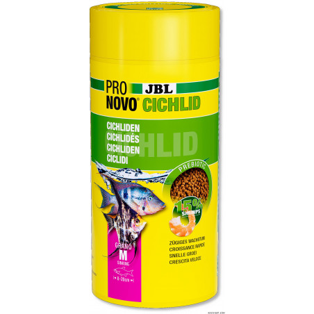 JBL JBL Pronlovo cichlid grano m 1000ml comida