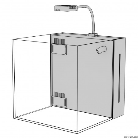 Nano récifal complet Yasha 60 (Qube 40)