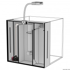 Aqua Medic Nano récifal complet Yasha 60 (Qube 40) Nano récifal