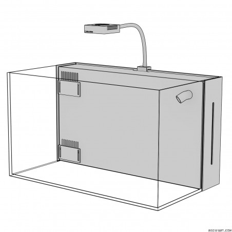 Nano récifal complet Yasha 70 (Qube 40)