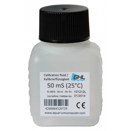 GHL Buffer solution conductivity 50ms Water tests