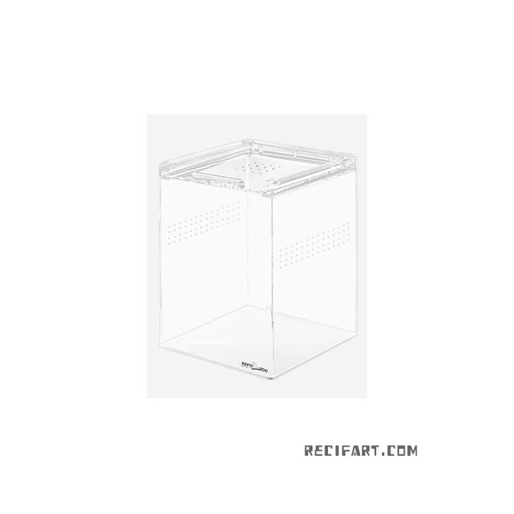 TERRARIUM ACRYLIQUE TRANSPARENT 15x15x25cm