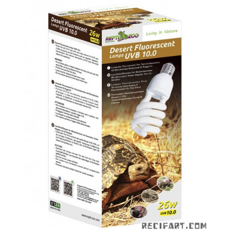 Reptizoo LAMPE DESERT FLUORESCENT 26W Eclairage