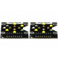 2 LED-Clusters for replacement for Mitras LX 6100