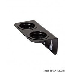 Reptizoo MANGEOIRE DOUBLE ARBORICOLE AVEC VENTOUSES 15x8x6cm Accessoires