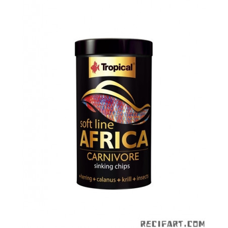 Tropical SOFT LINE AFRICA CARNIVORE chips 250ml Food