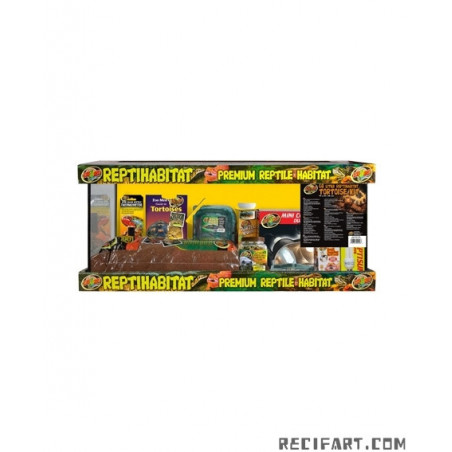 Zoomed ReptiHabitat kit Tortues Terrestres 76x30x30cm Zoomed Terrarium (kits)