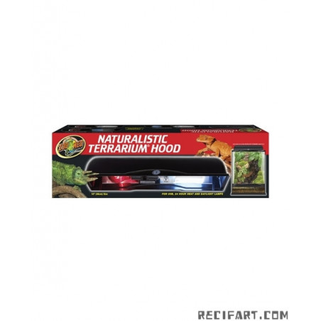 Zoomed Eclairage Terrarium Hood 45cm 2x60W Eclairage