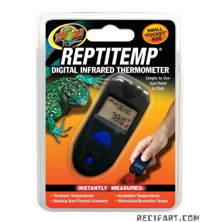 Zoomed ReptiTemp infrared THERMOMETER Heater