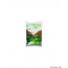 Aquadeco Nature soil black 2-3mm 3l Substrat