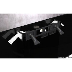 Maxspect Maxspect Aquarium Smart Lagoon LS-120 Ebony Black Aquarium équipé