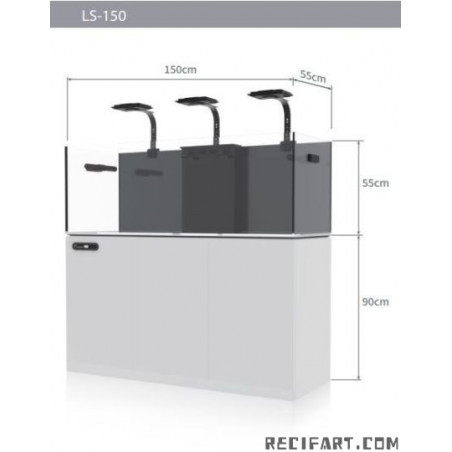 Maxspect Aquarium Smart Lagoon LS-150 Ebony Black