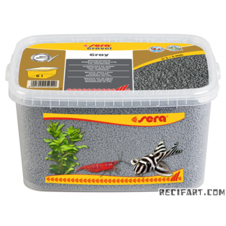 Sera Gravel Gray 6 l Soil