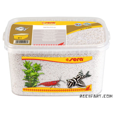 Sera Gravel White 6 l Substrat