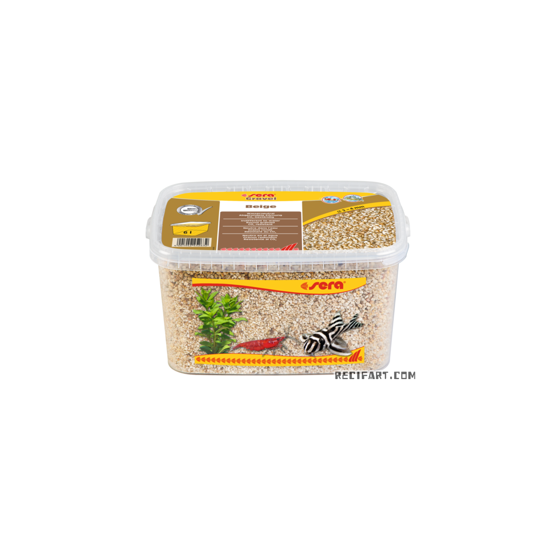 Sera Gravel Beige 3 l Substrat Sera Gravel Beige 3 l Substrat
