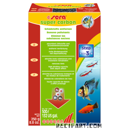 Sera Super Carbon 29 g Behandlung