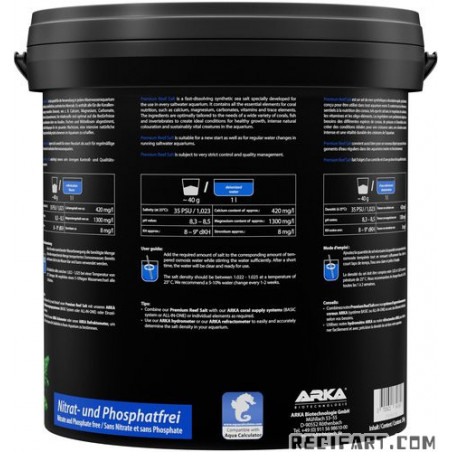 Premium reef salt 20 kg