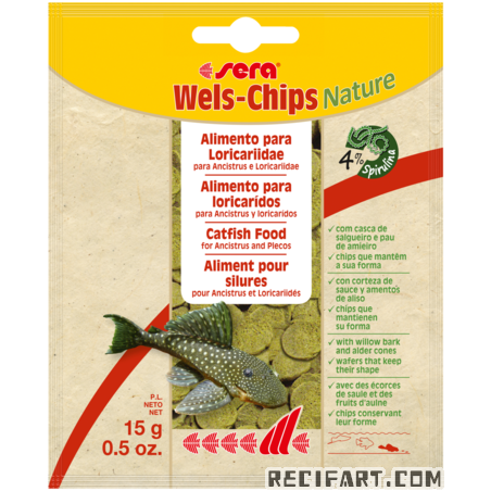 Sera Wels-Chips Nature 250 ml (95 g) Nourriture