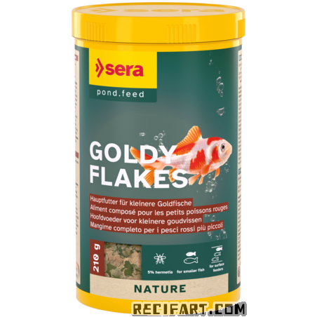 Sera Goldy Flakes 1.000 ml (210 g) Nourriture