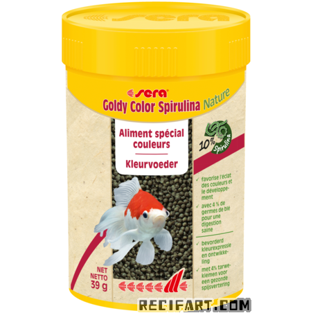 Sera Goldy Color Spirulina Nature 250 ml (95 g) Nourriture