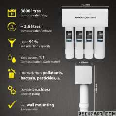 MYAQUA 3800 atvirkštinio osmoso įrenginys