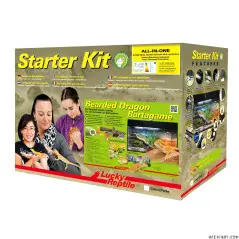 Lucky Reptile Lucky Reptile Starter Kit "Bartagame" wit Terrarium (kits)