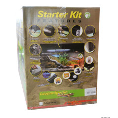 Lucky Reptile Lucky Reptile Starter Kit "Leopard Gecko" noir Terrarium (kits)
