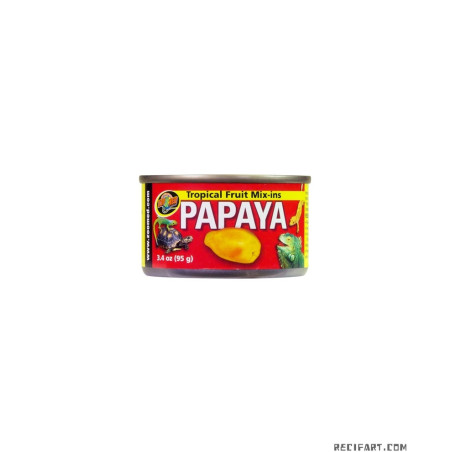 Zoomed Tropical fruit 'mix-ins' papaya 95g Nourriture