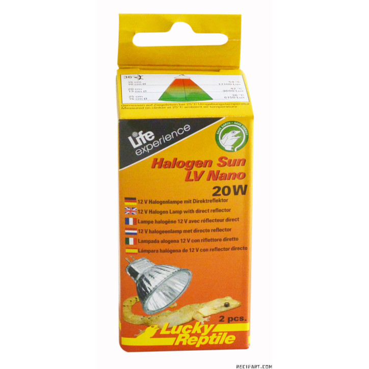 Halogène Sun LV Nano 20 W twin pack Halogène Sun LV Nano 20 W twin pack