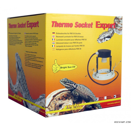 Thermo Socket Expert PAR30 inbouwspot zwart