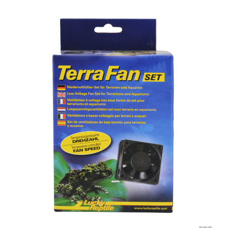 Lucky Reptile Ensemble de ventilateurs Terra Fan Brumisation