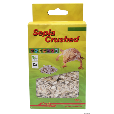 Lucky Reptile Sépia écrasée 100 g Nourriture
