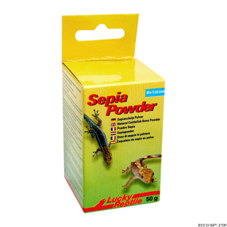 Lucky Reptile Poudre d'os de seiche 50g Nourriture