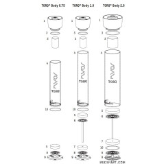 Nyos Grid 1.5mm for Body 0.75/1.0 (Torq) Nyos