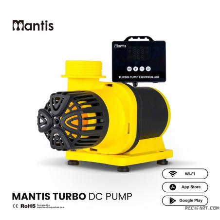Mantis Mantis Turbo 5000 DC avec contrôle Wi-Fi Pompe de remontée