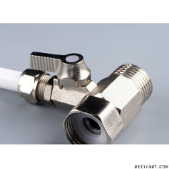 Connexion robinet / tuyau osmoseur 3/8" Accessoires 1/4"