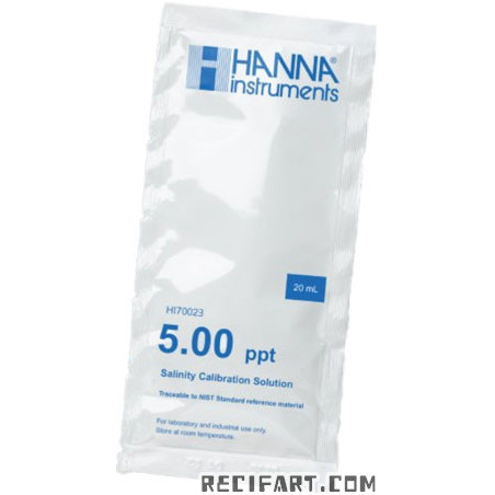 Hanna Solution de calibration salinité 5ppt Hanna Test de l'eau