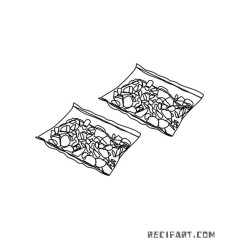 Zeolite (x2 filets de 250gr) pr. filtrapond uv-c sicce